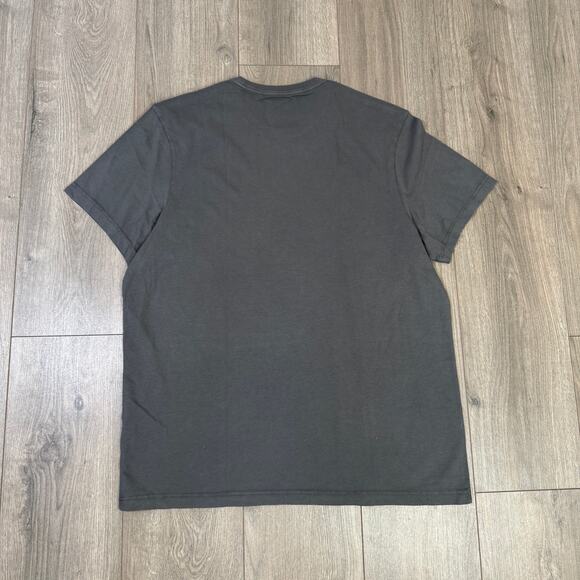 J.Crew Broken In Shirt SZ XL Gray Short Sleeve Crewneck Pullover Stretch Cotton - Picture 7 of 9